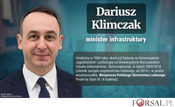 Kim jest Dariusz Klimczak? Minister infrastruktury [BIOGRAM]