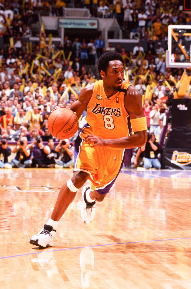 Kobe Bryant - pierwsze mistrzostwo NBA - 2000 r.