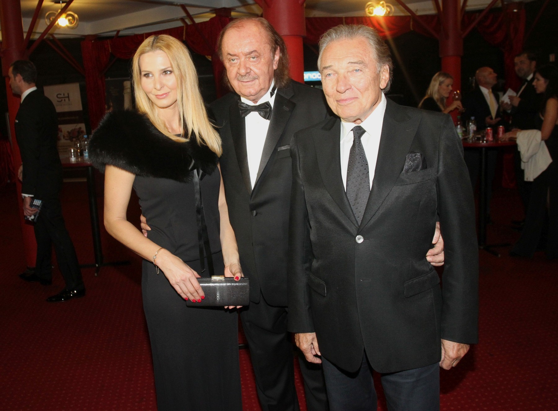 Ivana Gottová, František Janeček a Karel Gott.