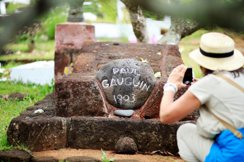 Grób Gauguina na Hiva Oa