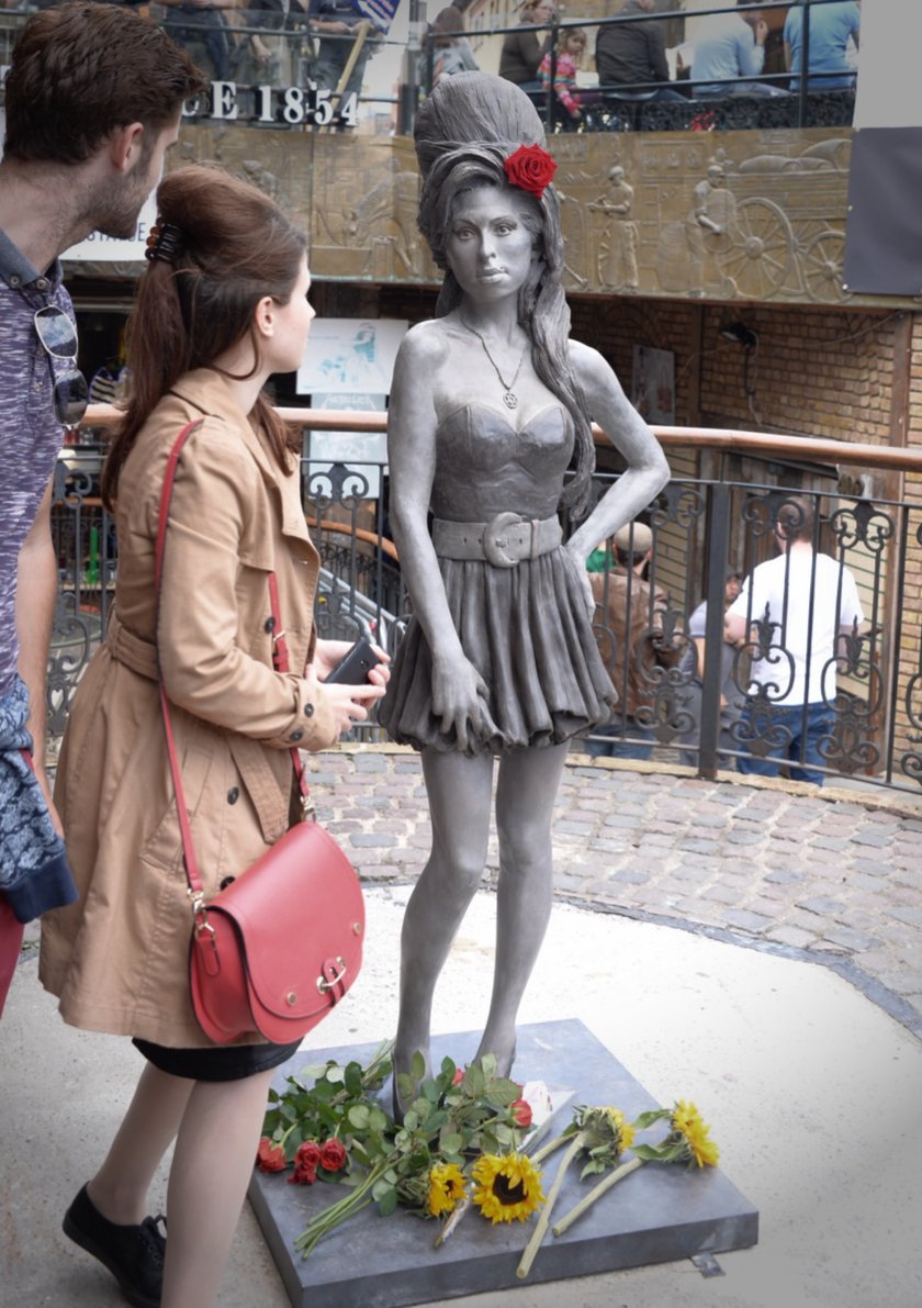 Nowy pomnik Amy Winehouse w Londynie