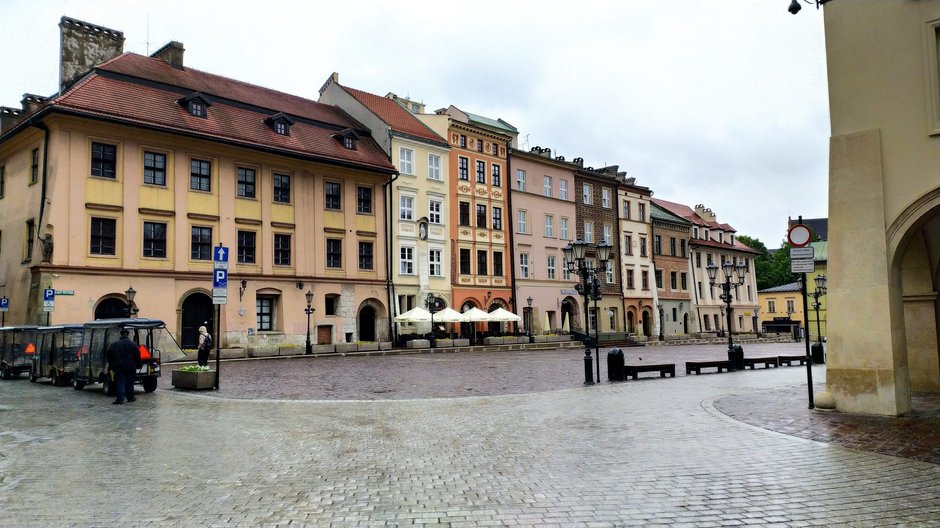 Kraków. Mały Rynek, maj 2021.