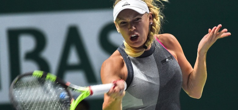 WTA Finals: Caroline Wozniacki nie dała szans Simonie Halep