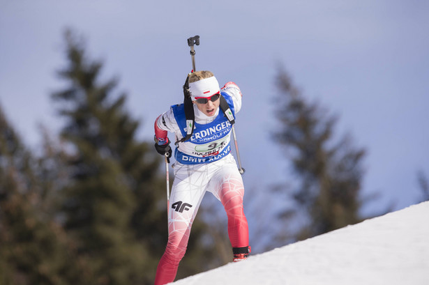 Puchar Świata w biathlonie: Krystyna Guzik czwarta w biegu na dochodzenie