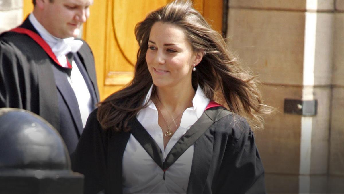 Kate Middleton jako studentka