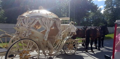 Złota kareta pod porodówką w Tczewie. Bułgar przyjechał po żonę i dziecko