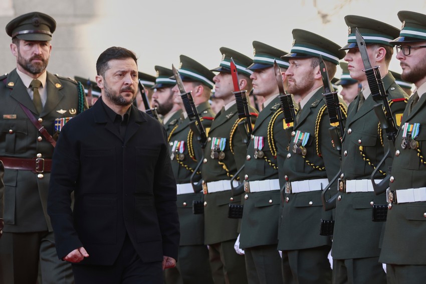 Poseta Zelenskog je bila prva poseta jednog ukrajinskog predsednika Irskoj