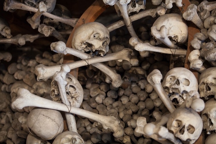 NIEZWYKŁA KAPLICA CZASZEK W CZERMNEJ