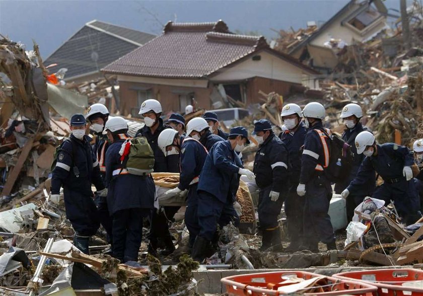 Skutki tsunami w Japonii