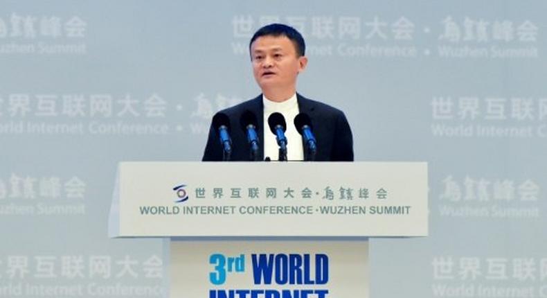 Jack Ma, chairman of Alibaba -- his e-commerce company took $17.8 billion in revenue on a single day of promotions last year