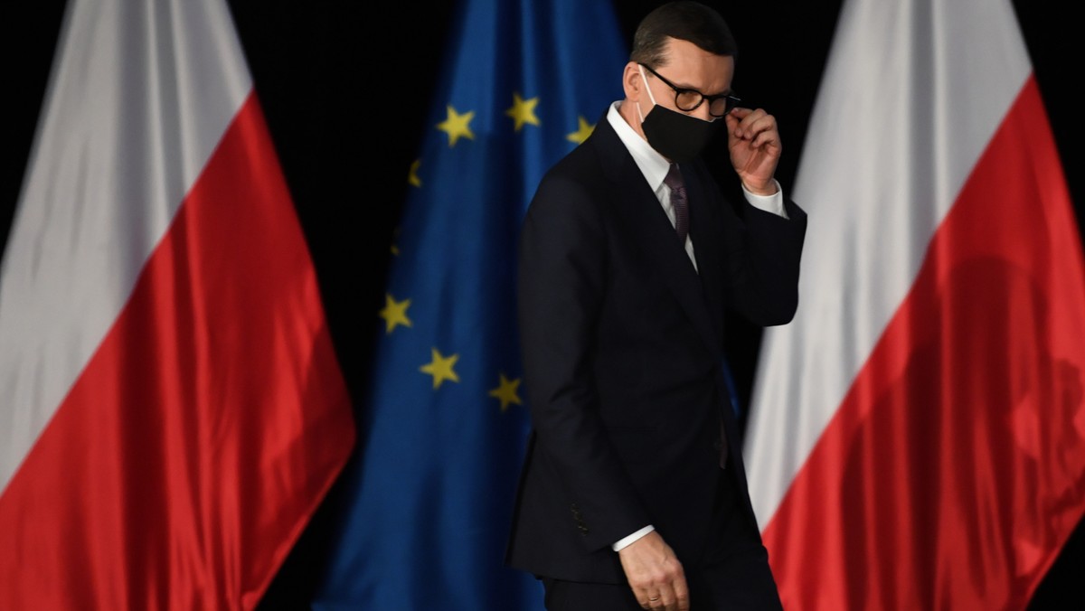 Przecław, 26.09.2021.  Mateusz Morawiecki promuje Polski Ład