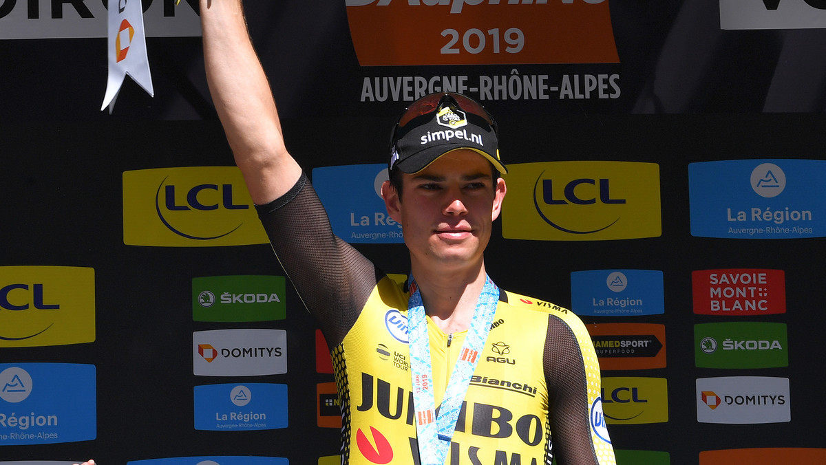 Wout Van Aert wygrał piąty etap Criterium du Dauphine