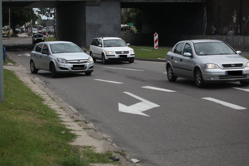 Samochody na ul. Kołobrzeskiej