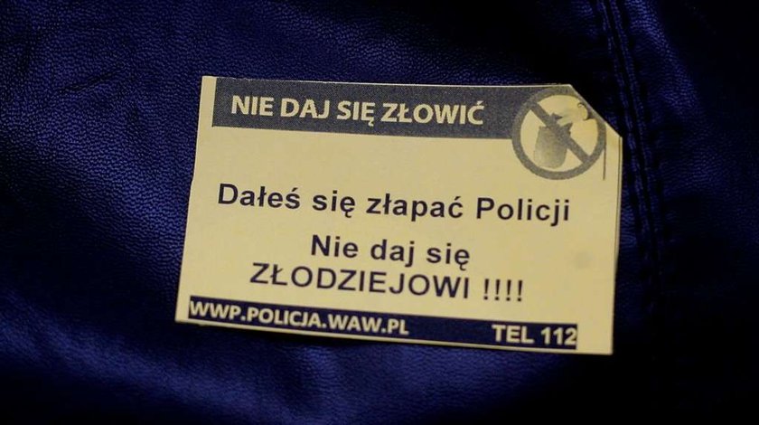 KIESZONKOWCY  POLICJA POKAZUJE NAM JAK SIE USTRZEC