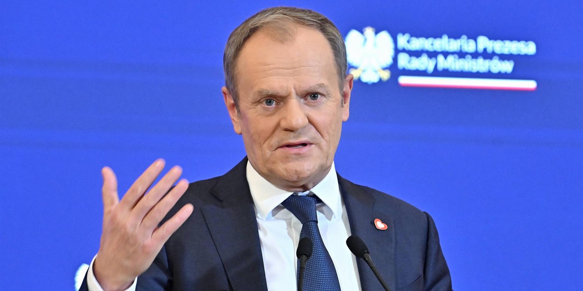 Premier Donald Tusk. 