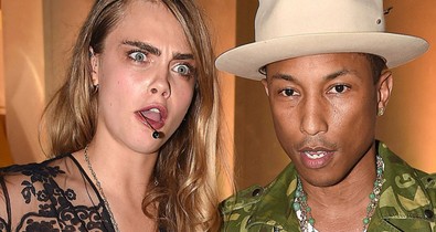 Cara Delevingne és Pharrell Williams közös dallal jelentkeznek!