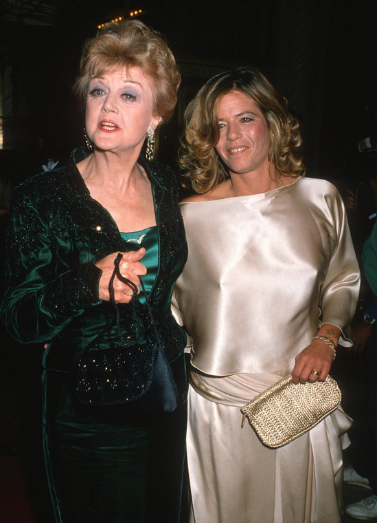 Angela Lansbury i jej córka Deidre Angela Shaw w 1989 r.