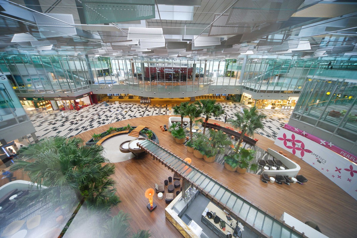 Lotnisko Changi w Singapurze