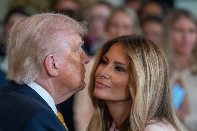 Donald i Melanija Tramp