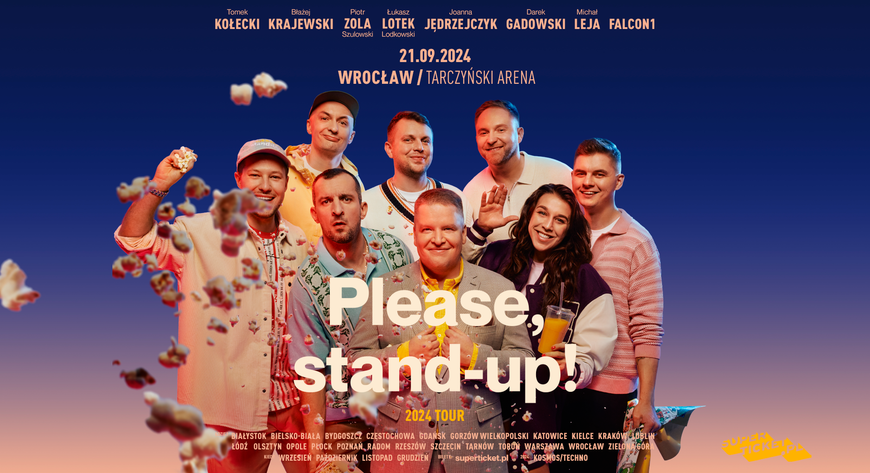 21 września to także impreza pt. Please, Stand-up! Z Lotkiem i... Joanną Jędrzejczyk.