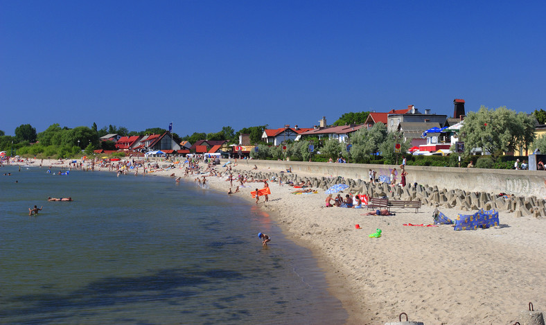 Hel - promenada i plaża