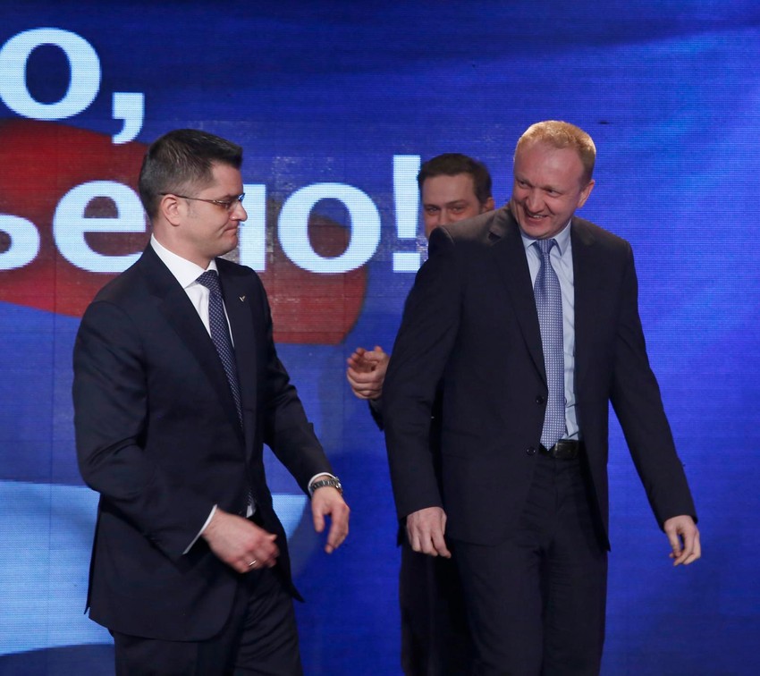 Vuk Jeremić i Dragan Đilas