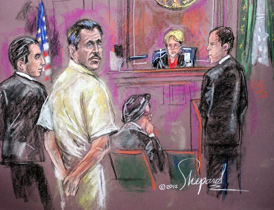 Ilustracija Viktora Buta pred sudijom Širom Šajndlin