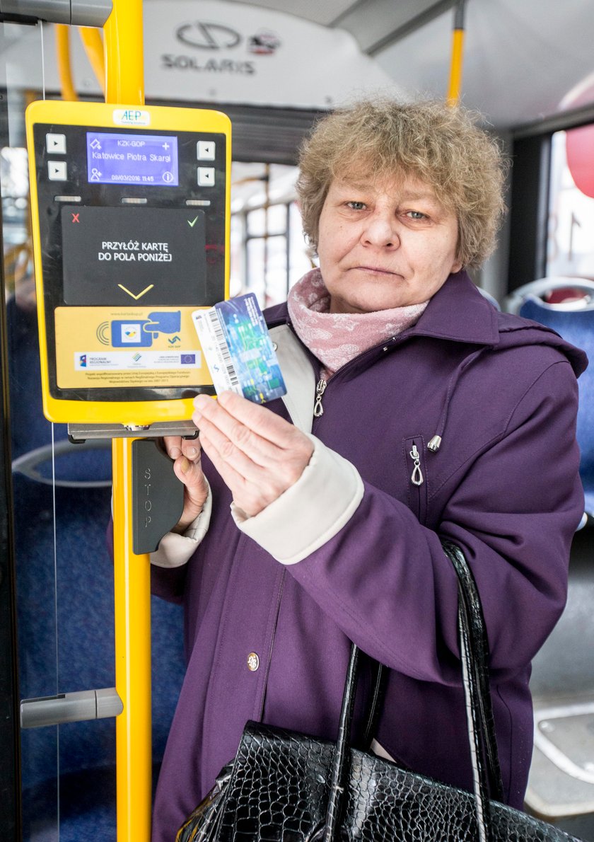 Ewa Kobyłka (57 l.), pasażerka z Sosnowca