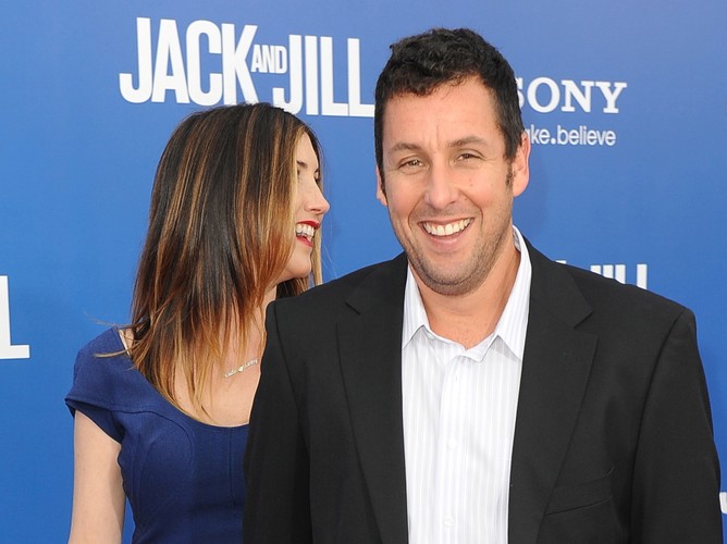 Adam Sandler i jego żona Jackie