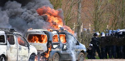 To nie film. To prawdziwe protesty we Francji [ZDJĘCIA]