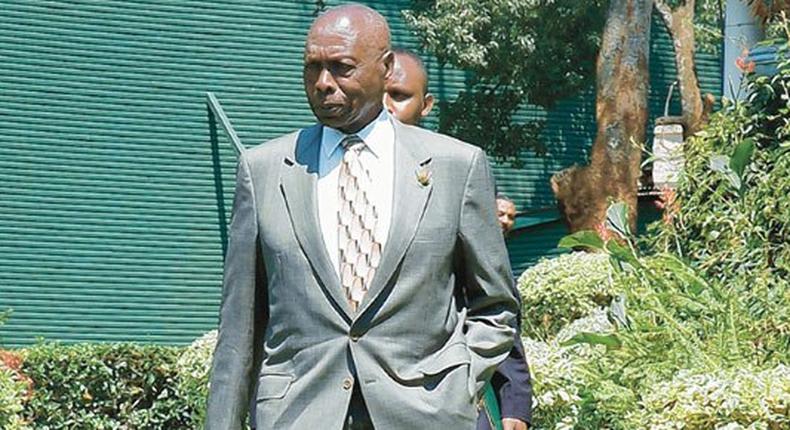 Former President Daniel arap Moi