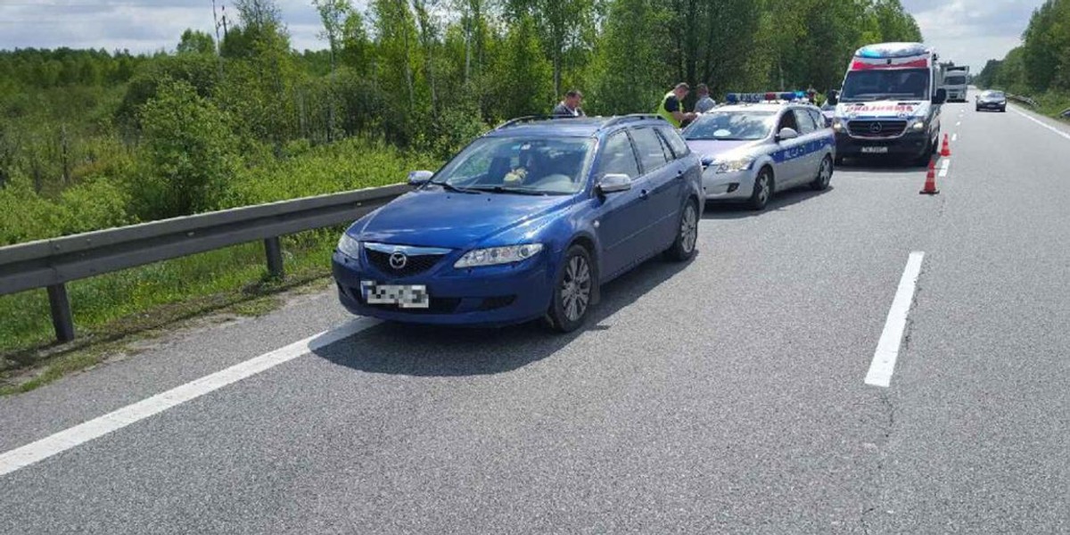 Świętokrzyskie: Uciekała z policjantem na masce samochodu