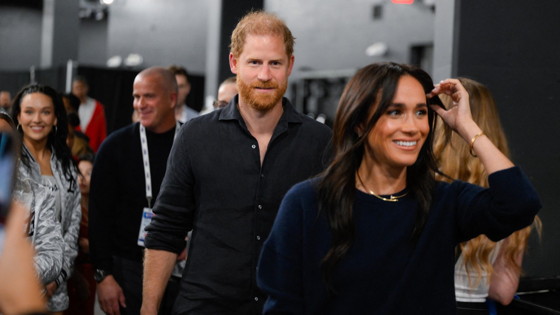 Princ Harry a Meghan Markle na NBA All Star 2026