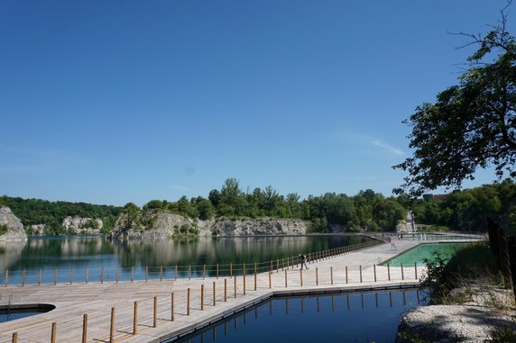 Park Zakrzówek w Krakowie otwarty dla mieszkańców