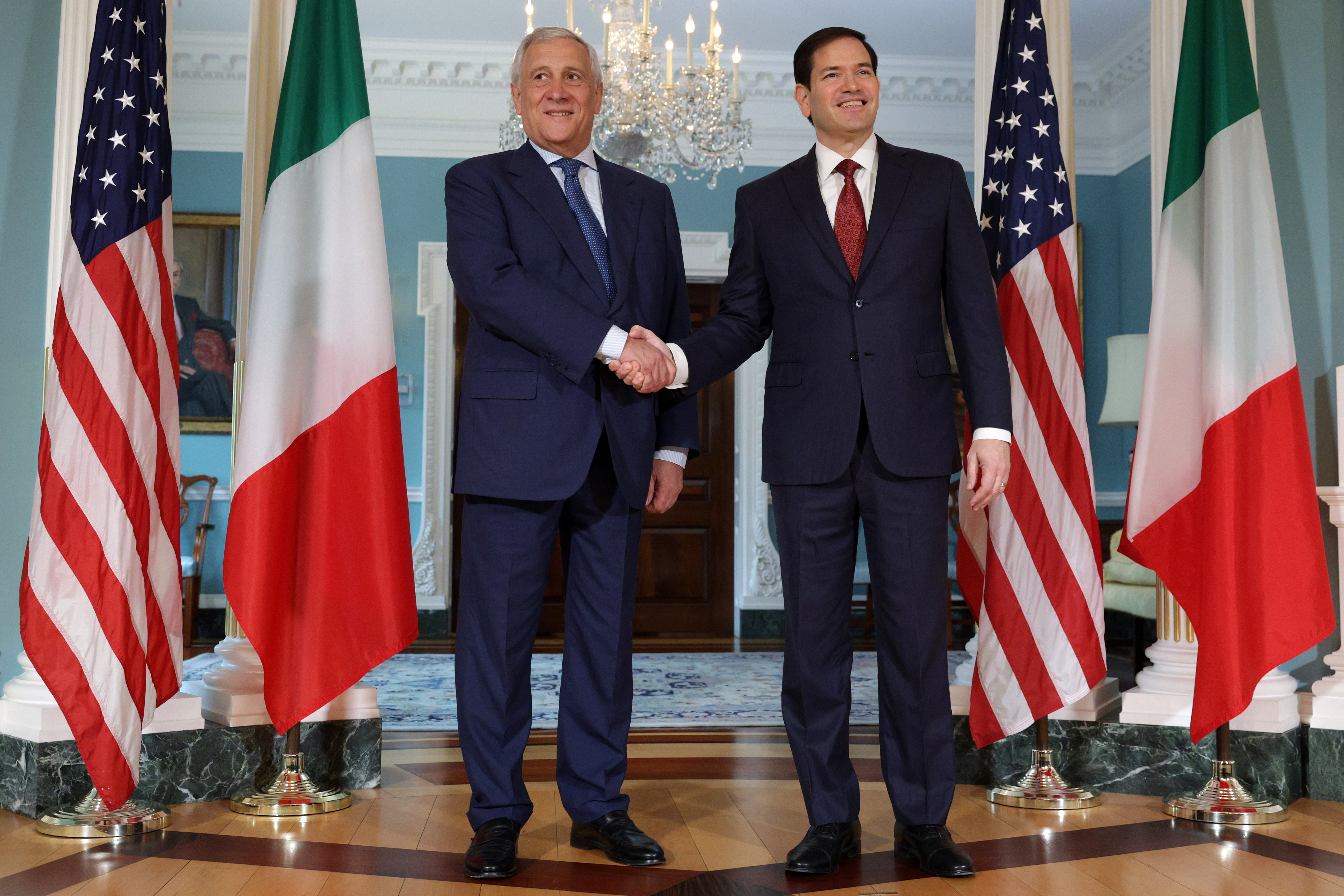 Рубио встретился с Таяни: внимание к ядерному Ирану и Среднему Востоку