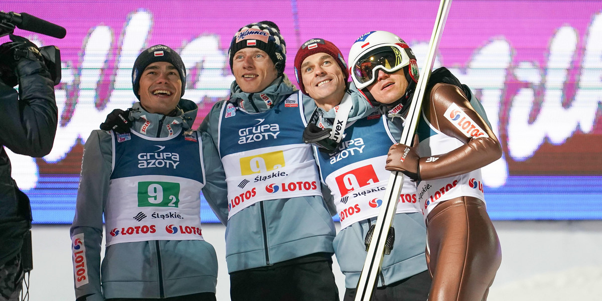 Konkurs drużynowy skoki narciarskie Wisła 2018