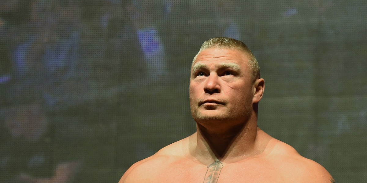 Brock Lesnar.