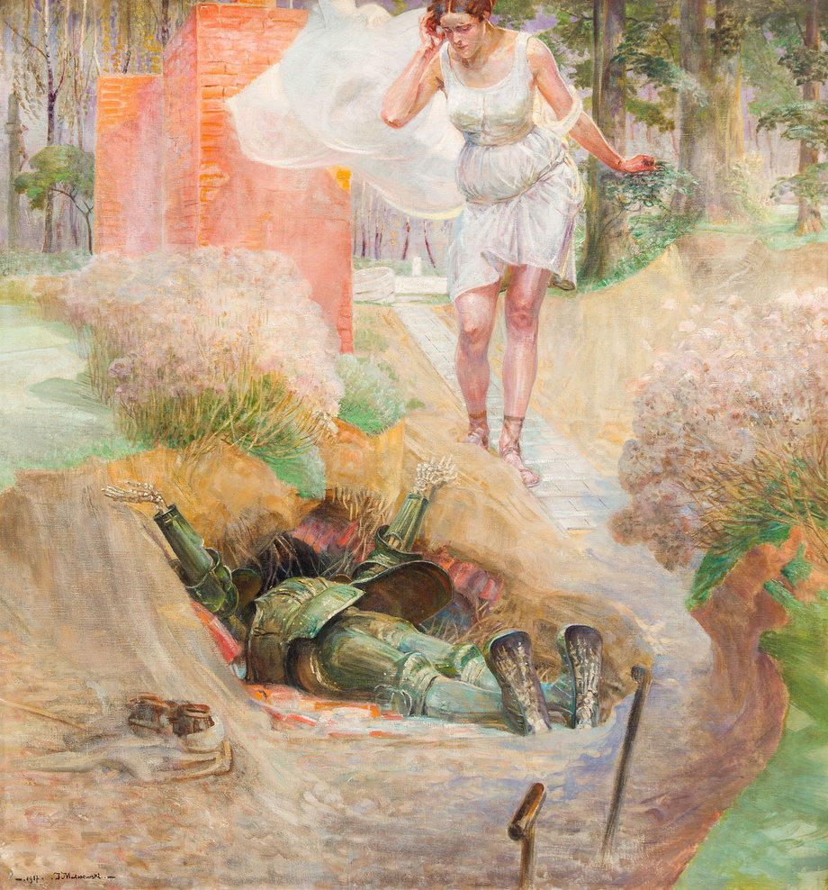 Jacek Malczewski "Ad Astra", 1917
