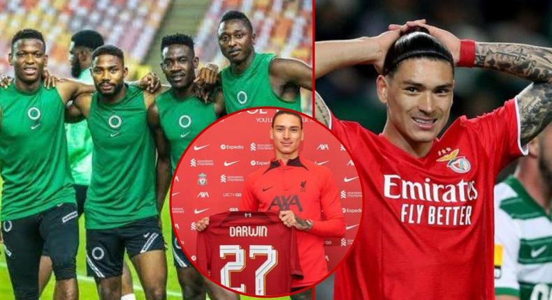 3 Nigerian strikers who could replace Darwin Nunez at Benfica