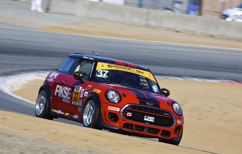 It's a MINI that actually races.