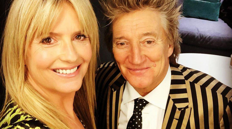 Penny Lancaster és Rod Stewart / Fotó: Northfoto