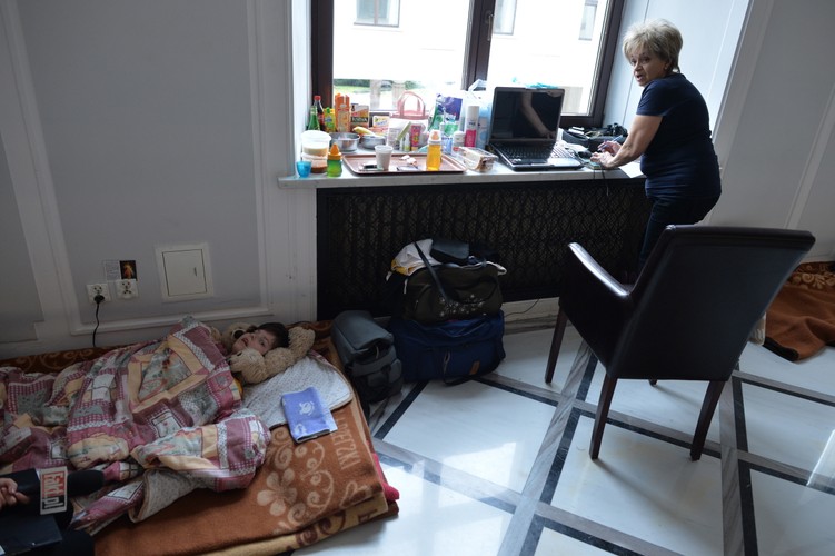 Rodzice niepełnosprawnych dzieci protestują w Sejmie