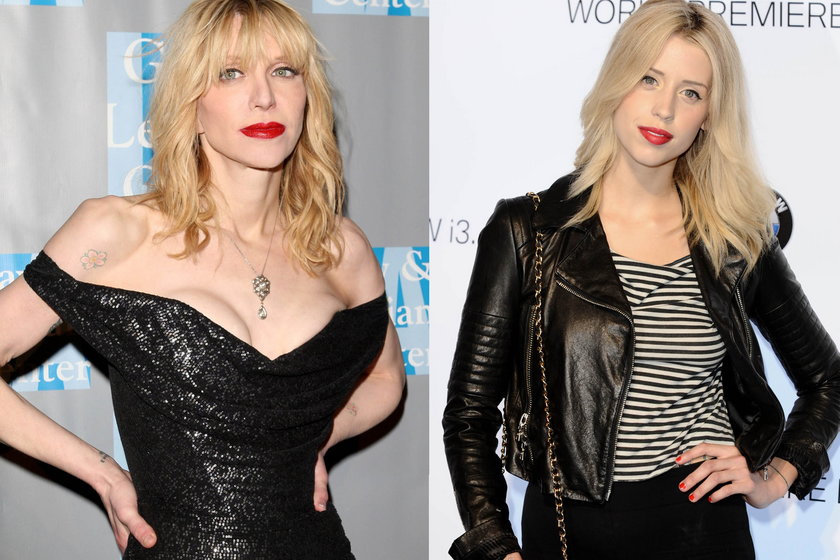 Courtney Love i Peaches Geldof