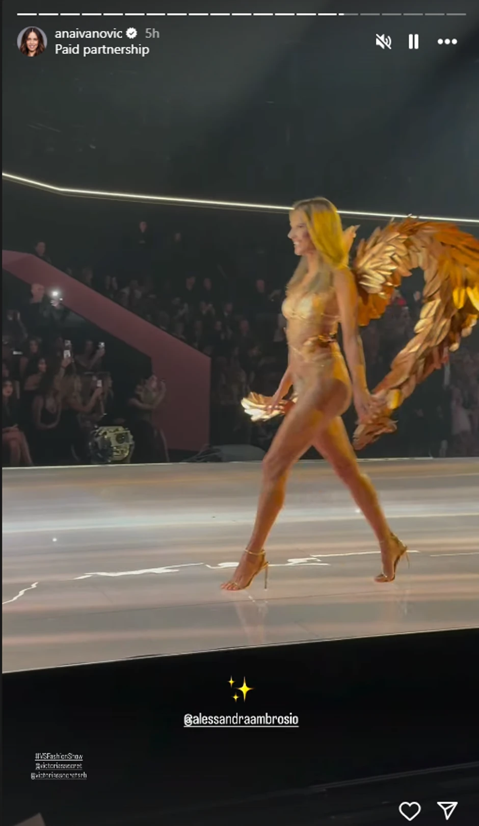 Ana Ivanović na reviji