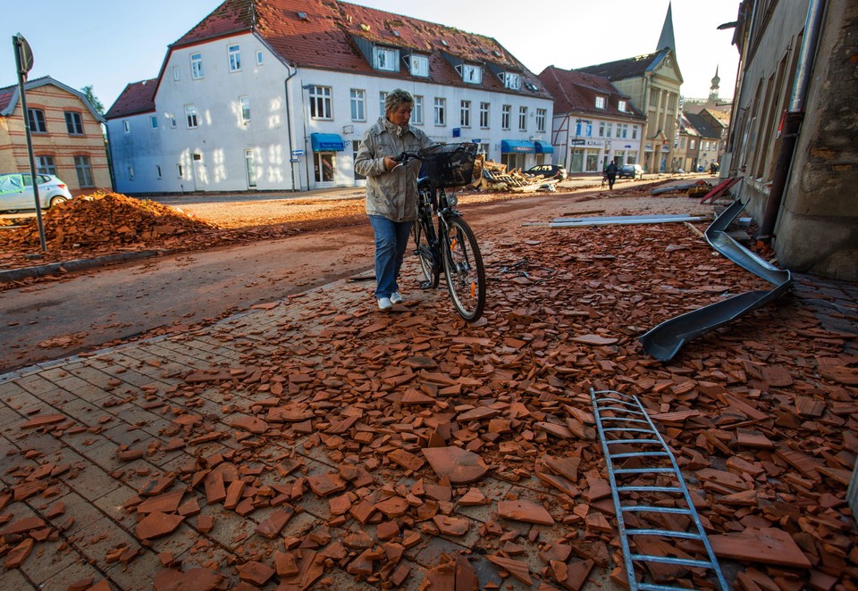 GERMANY STORM AFTERMATH (Aftermath of storm in Germany )