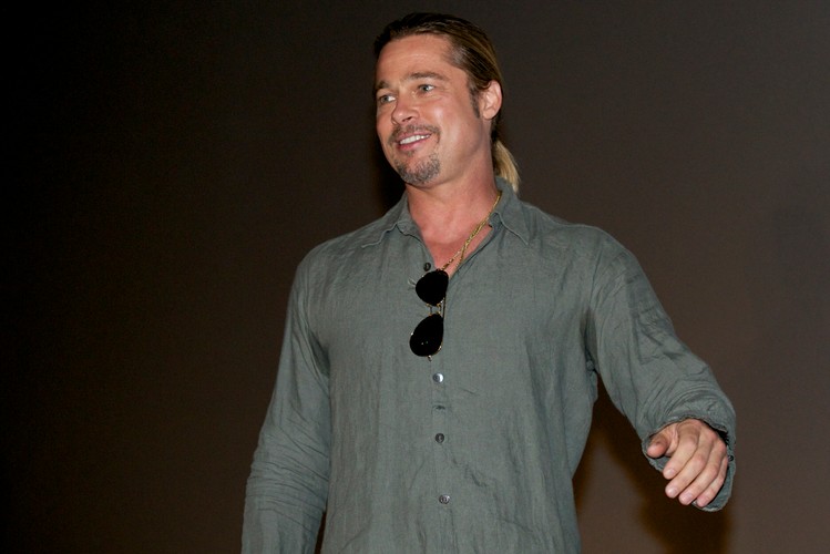 Brad Pitt w Madrycie