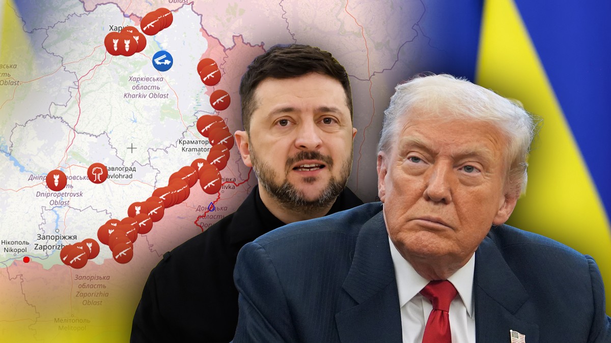 Donald Tramp i Volodimir Zelenski