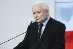 Prezes PiS Jarosław Kaczyński