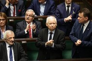 Jarosław Kaczyński, Ryszard Terlecki, Mariusz Błaszczak 