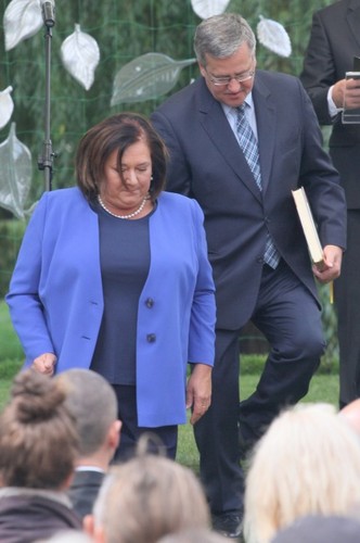 Anna i Bronisław Komorowscy